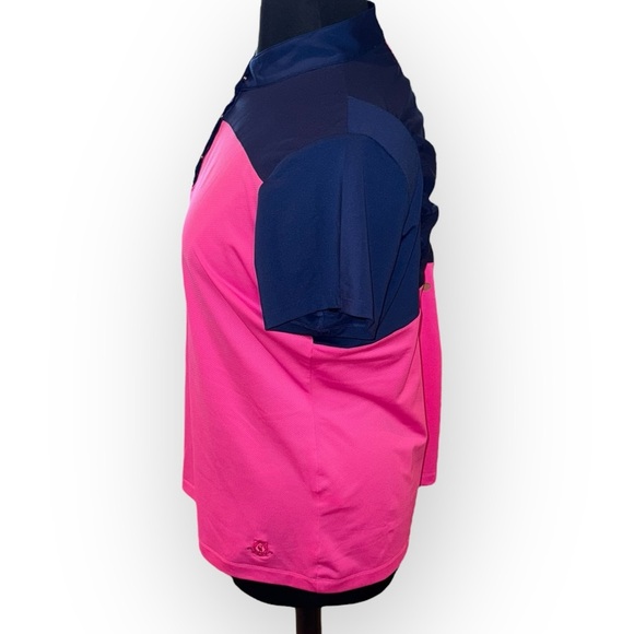 EPNY Womens Snap Mandarin Collar Golf Polo XXL - Picture 3 of 16